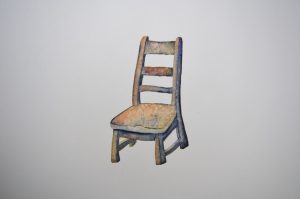 The first chair by Jackie Morris